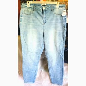 REFUGE+ super high waist skinny jeans